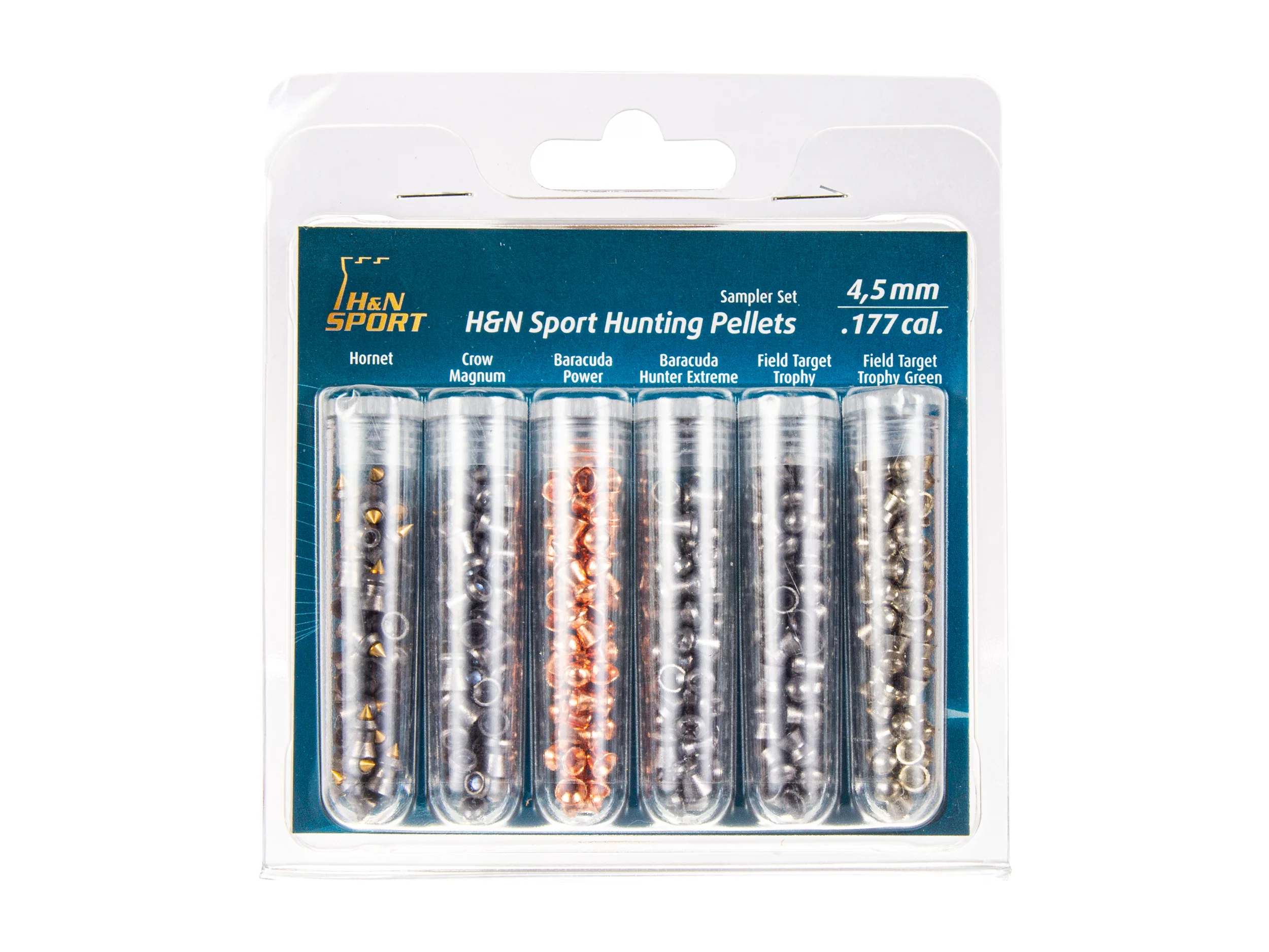 Śrut 4,5 mm Diabolo H&N Tester Hunting 215 szt. mieszany (99994500009)