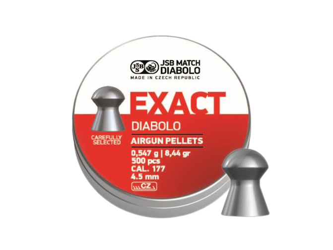 Śrut 4,5 mm Diabolo JSB Exact 500 szt. półokragły (546235-500)