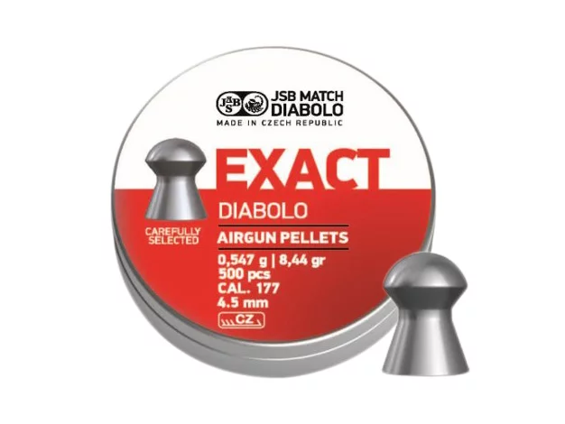 Śrut 4,51 mm Diabolo JSB Exact 500 półokrągły (546236-500) - widok 2