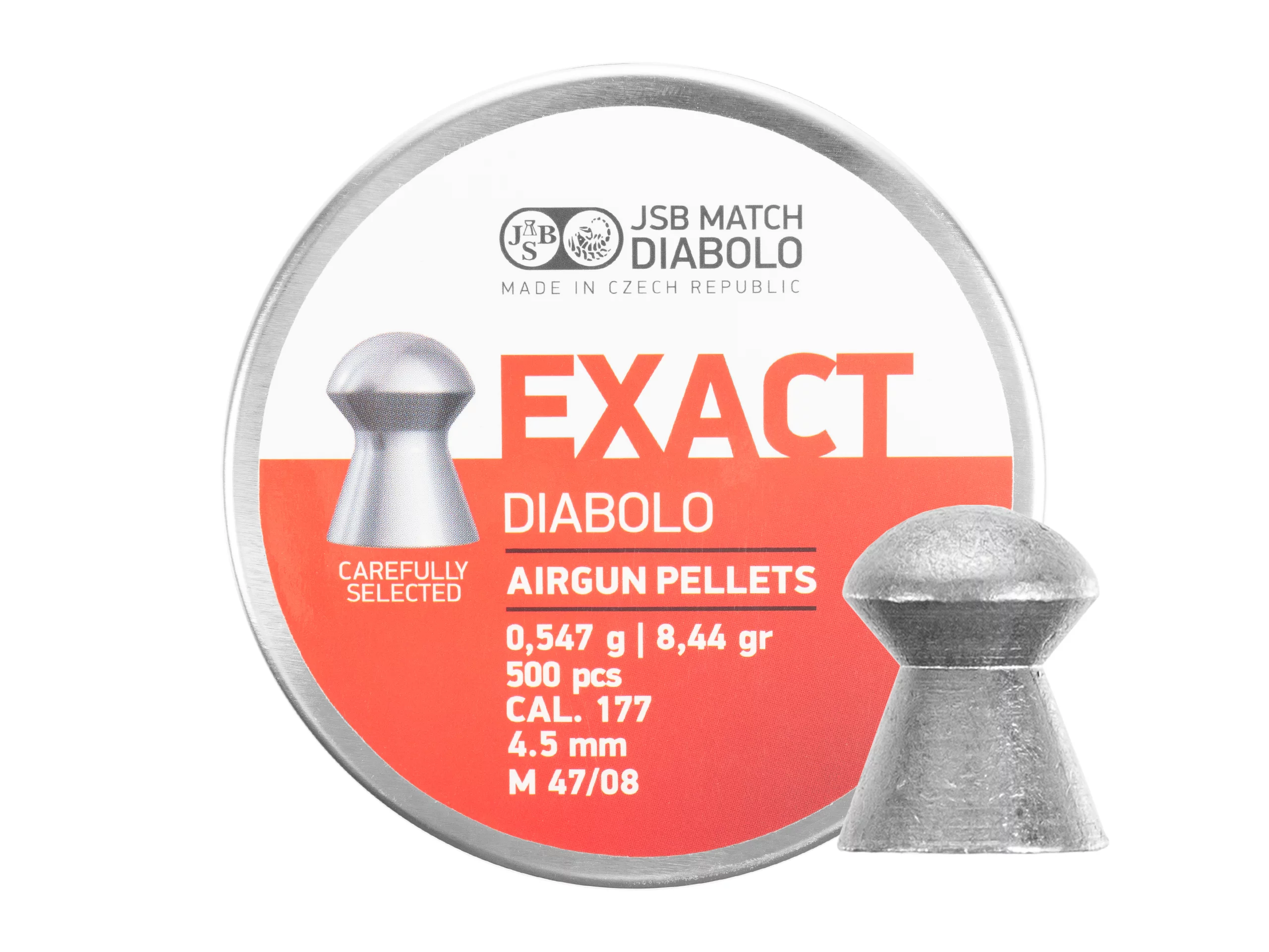 Śrut 4,53 mm Diabolo JSB Exact  500 szt. półokrągły (546239-500)