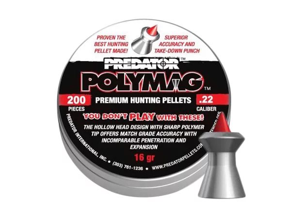 Śrut 5,5 mm Diabolo JSB Polymag Predator 200 szpiczasty (1002-01-200) - widok 2