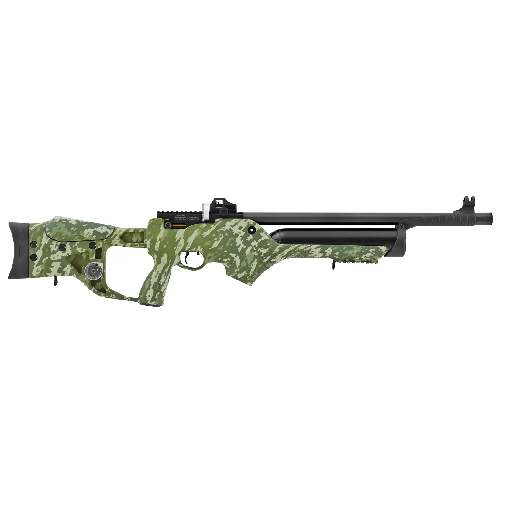 Karabinek wiatrówka PCP Hatsan Barrage M2 camo 6.35 mm (053-452) seria Optima
