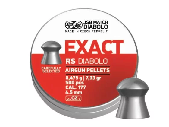 Śrut 4,52 mm Diabolo JSB Exact RS 500 półokrągły (546307-500) - widok 2