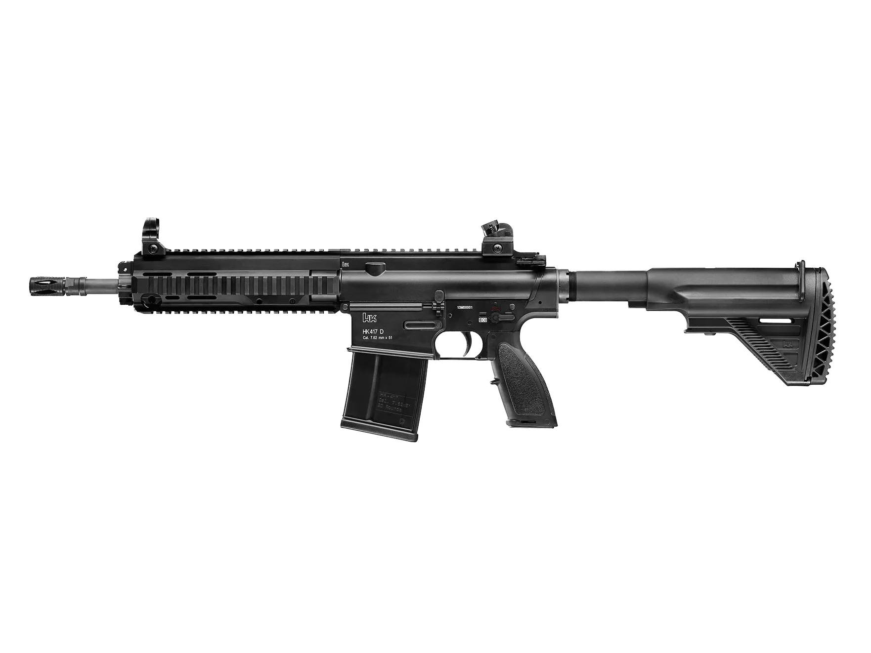 Karabinek ASG Heckler&Koch HK417 6 mm green gas (2.5985X) UMAREX
