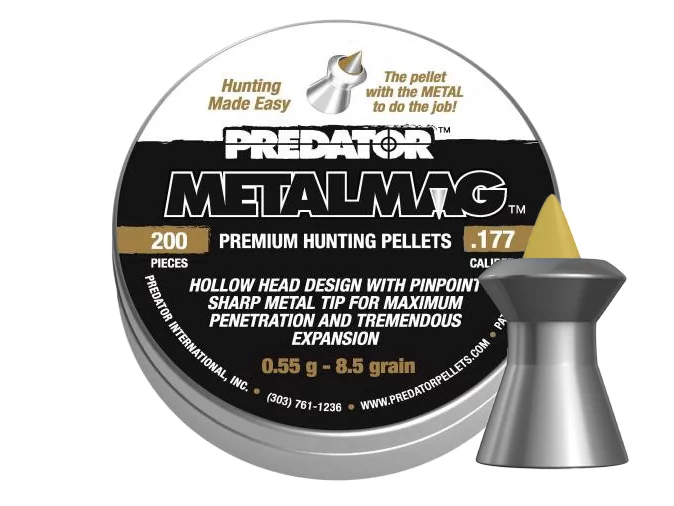 Śrut 4,5 mm Diabolo JSB Metalmag 200 szt. szpiczasty (2001-01-200/4,5)