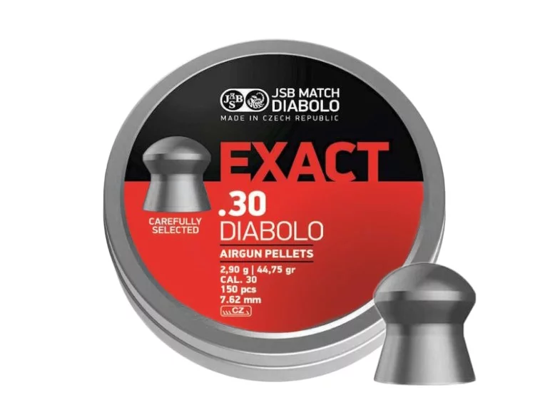 Śrut 7,62 mm Diabolo JSB Exact 150 szt. 2,90 g półokrągły (546030-150)