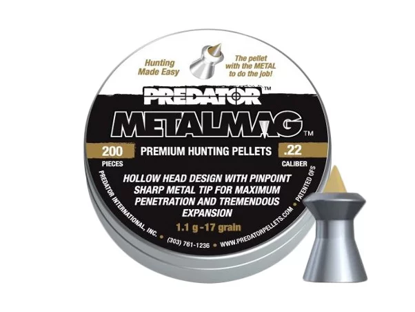 Śrut 5,5 mm Diabolo JSB Metalmag  200 szt. szpiczasty (2002-01-200)