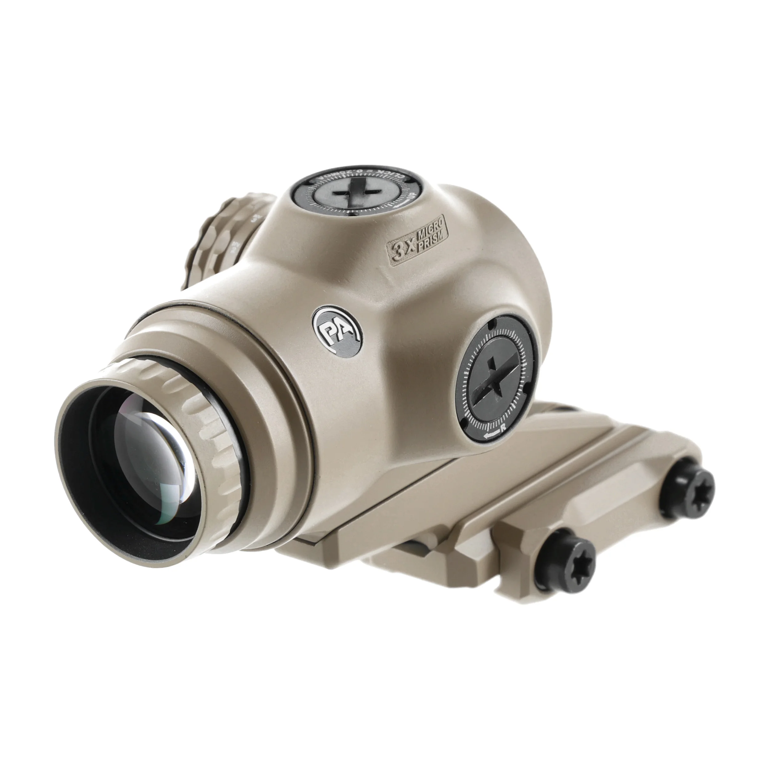 Celownik pryzmatyczny Primary Arms SLx 3x Micro Prism iR Red ACSS Raptor 5,56/.308 Yard FDE (PA-SLX-3XMP-RAPTOR-5)