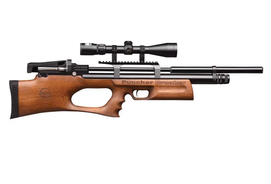 Karabinek wiatrówka KRAL PUNCHER BREAKER WS Silent 5,5 PCP-drewno (KPBWS4555) ekp<17J