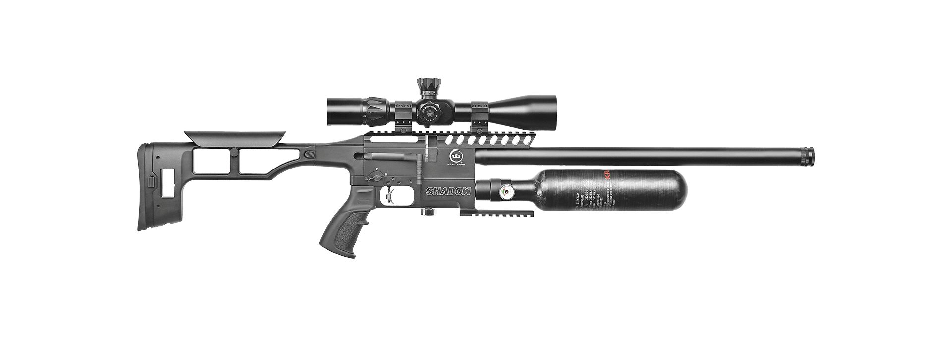 Karabinek wiatrówka KRAL PUNCHER SHADOW F PCP polimer 5,5 mm ekp<17J