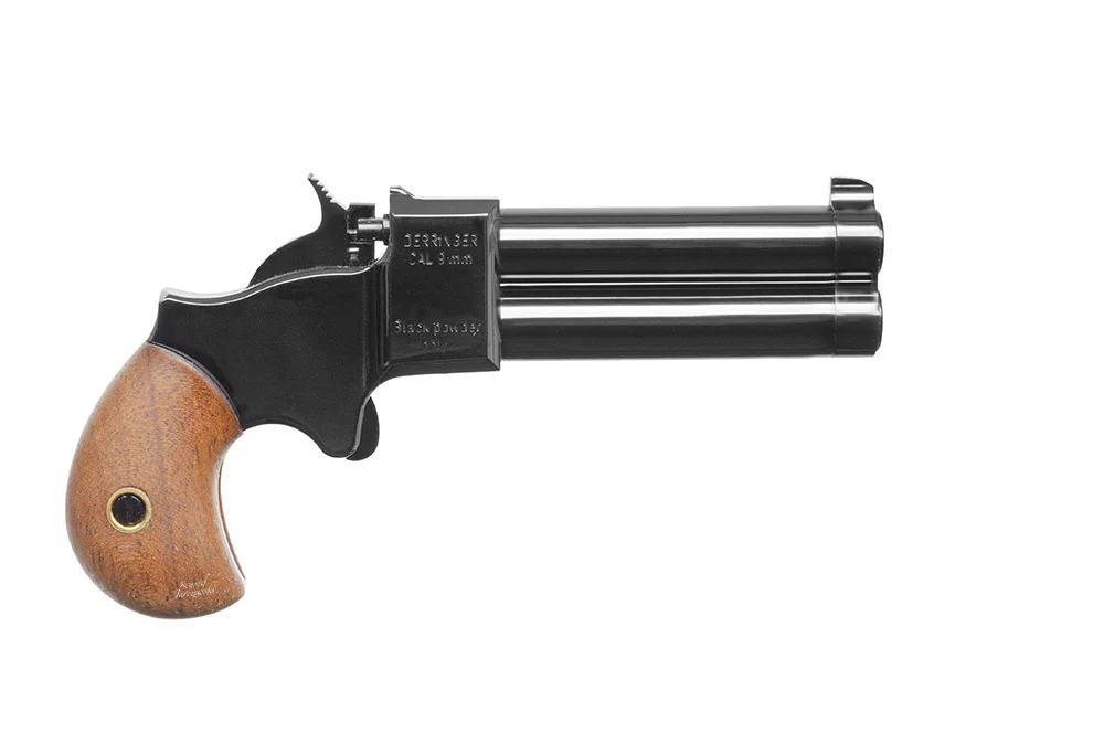 Pistolet czarnoprochowy Great Gun Derringer 3" czarny k.9 mm (SA1801)