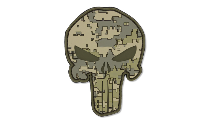 Naszywka 3D - Punisher - UCP - 444130-5293 - 101 Inc.