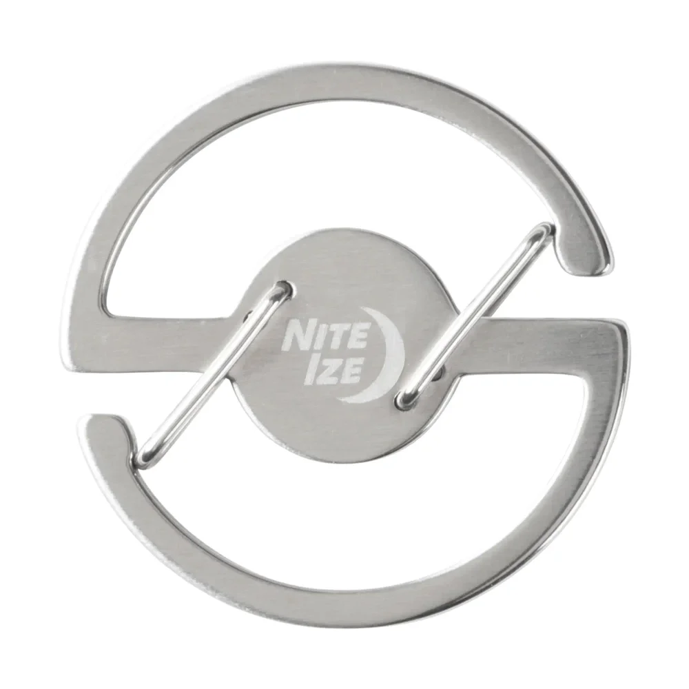 Karabińczyk Medallion Key Carabiner - Stalowy - Srebrny - MKC-11-R3 - Nite Ize