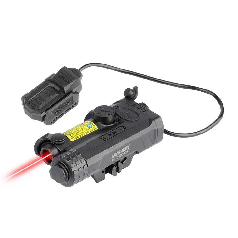 Celownik laserowy HOLOSUN Iris - Aluminium - Czerwony laser - Czarny - IRIS-RD1