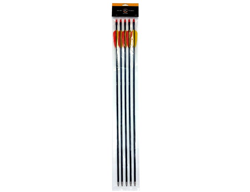 Strzały z włókna szklanego 30" Poe Lang (VD-065-B3) - zestaw 5 sztuk