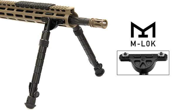 Bipod Leapers składany Recon Flex 8-12" M-LOK (TL-BPDM02) - widok 3