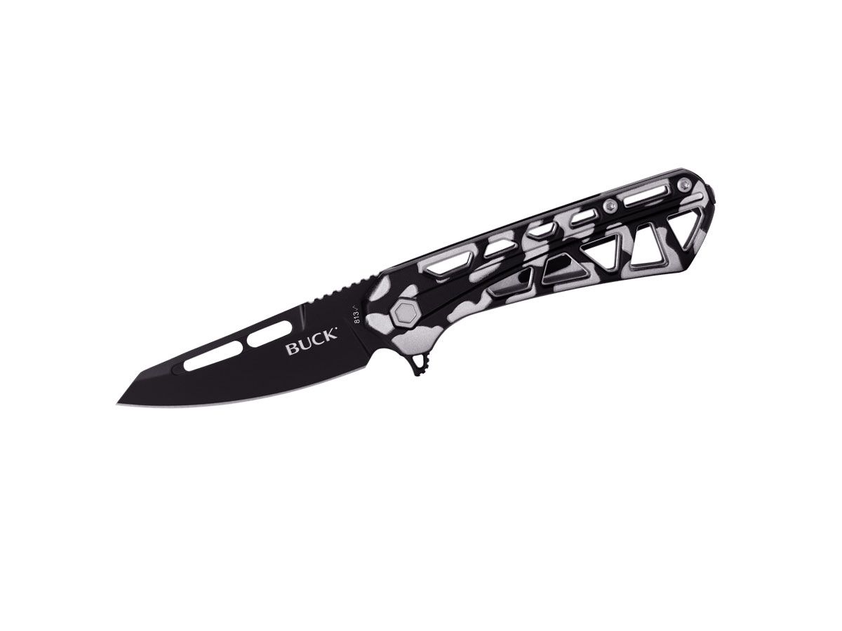 Buck Mini Trace Ops Camo 813CMS Nóż składany stal 7Cr17MoV 15 cm