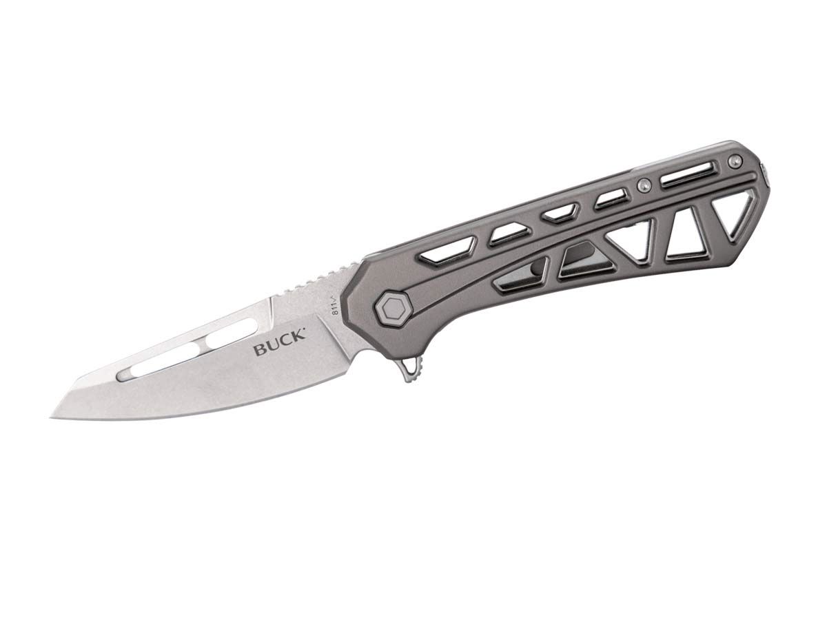 Buck Trace Ops Grey 811GYS Nóż składany stal 7Cr17MoV 20 cm
