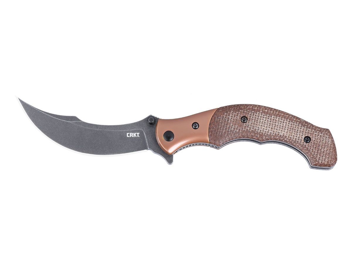 Crkt Ritual Compact Brown 7465 Nóż składany 18,4 cm