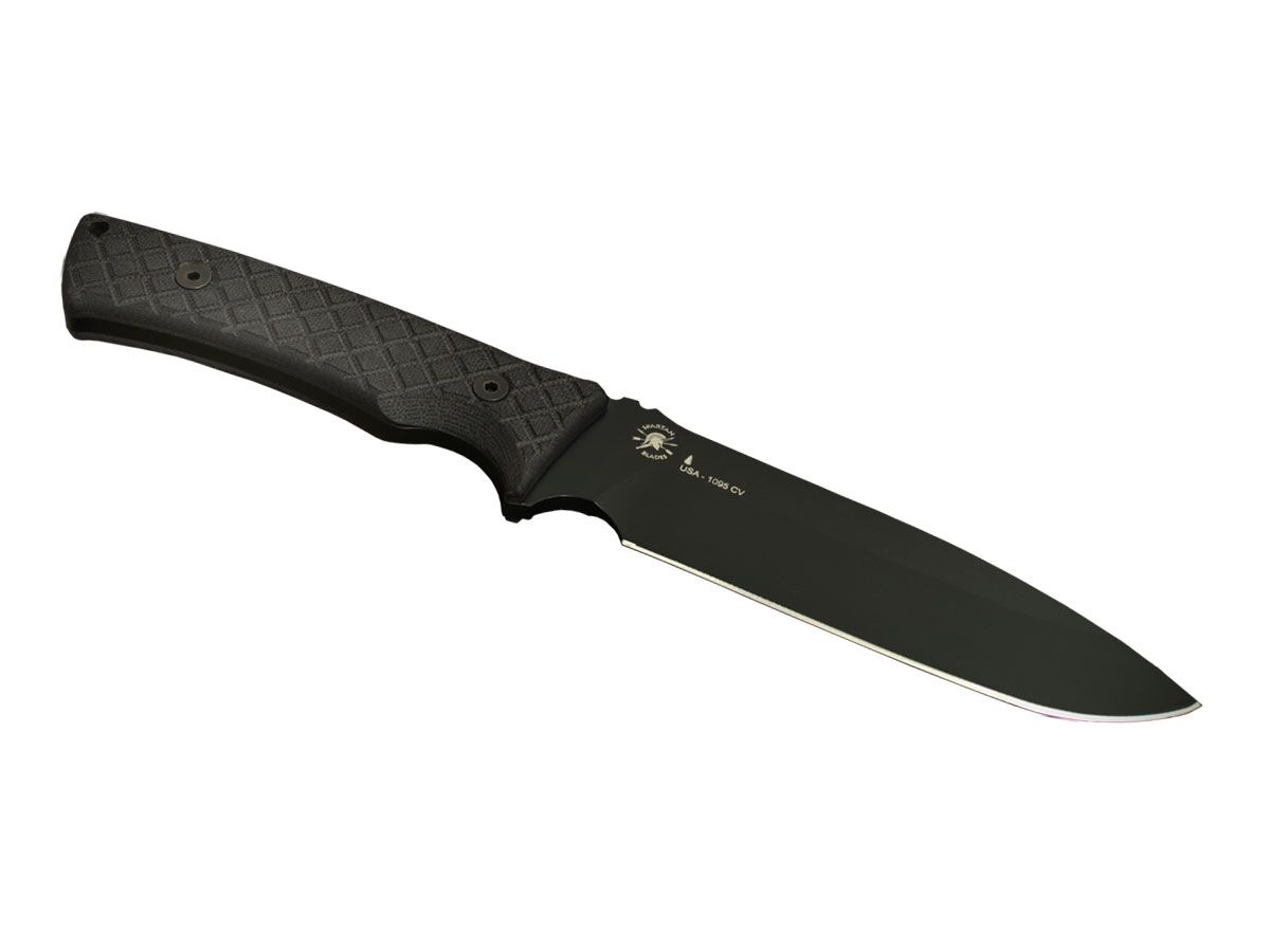 Spartan Blades Damysus SBSL003BKBK Black Blade Black Micarta Nóż stały