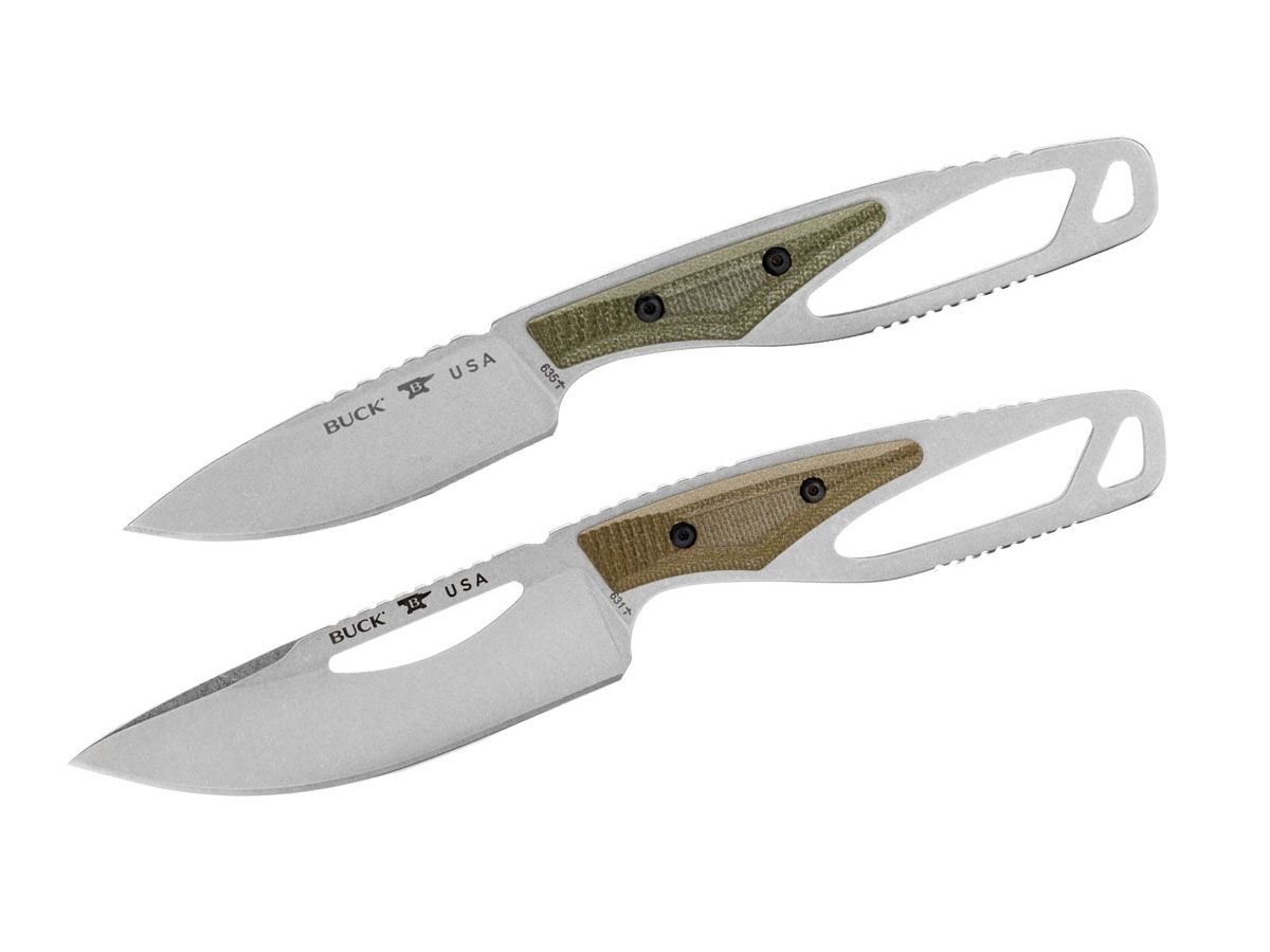 Buck PAKLITE COMBO KIT PRO OD GREEN MICARTA (631 &b 635) 631GRSVP