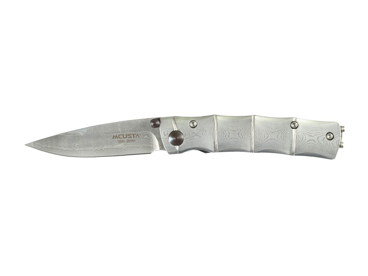 Mcusta Shinra Damascus/Damascus MC-33D Nóż składany 16,5 cm