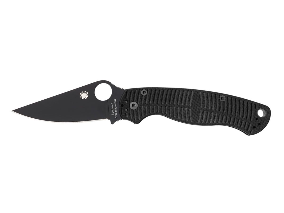 Spyderco Para Military 2 Salt G-10 Black Magnacut Plain Nóż składany 21 cm