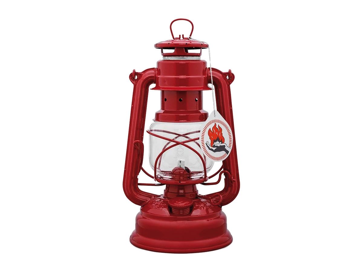 Lampa Naftowa Sztormowa Feuerhand 276-ROT Ruby Red