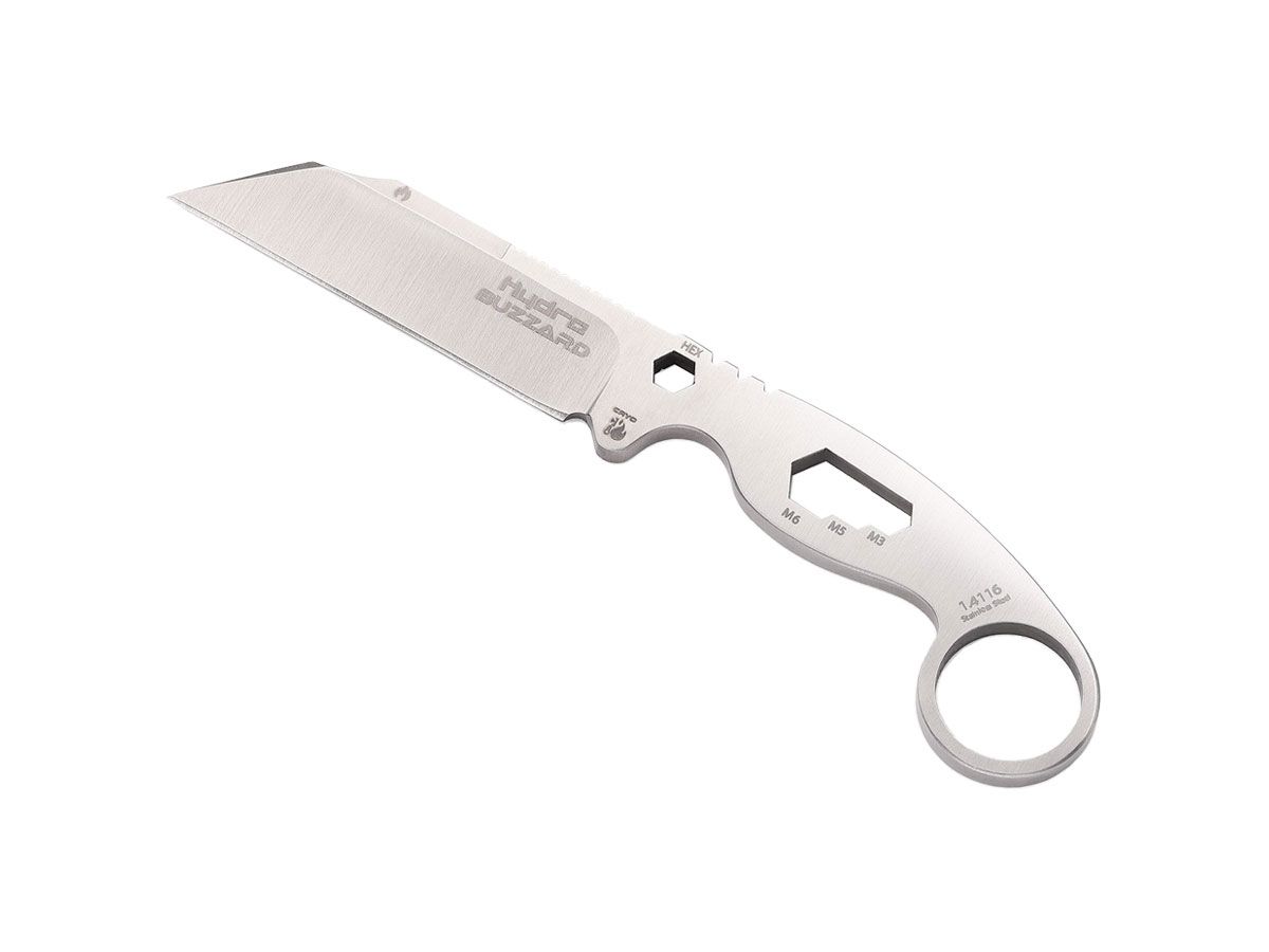 Hydra Knives Buzzard White Hawk HK-01-SBL Black Sheath Siekiera 17 cm
