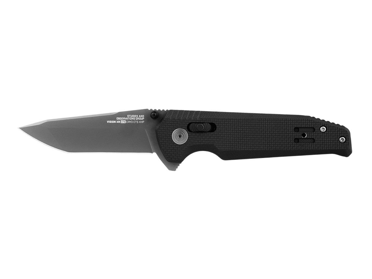 SOG Vision XR LTE Black Plain 12-57-07-57 Nóż składany 20,3 cm