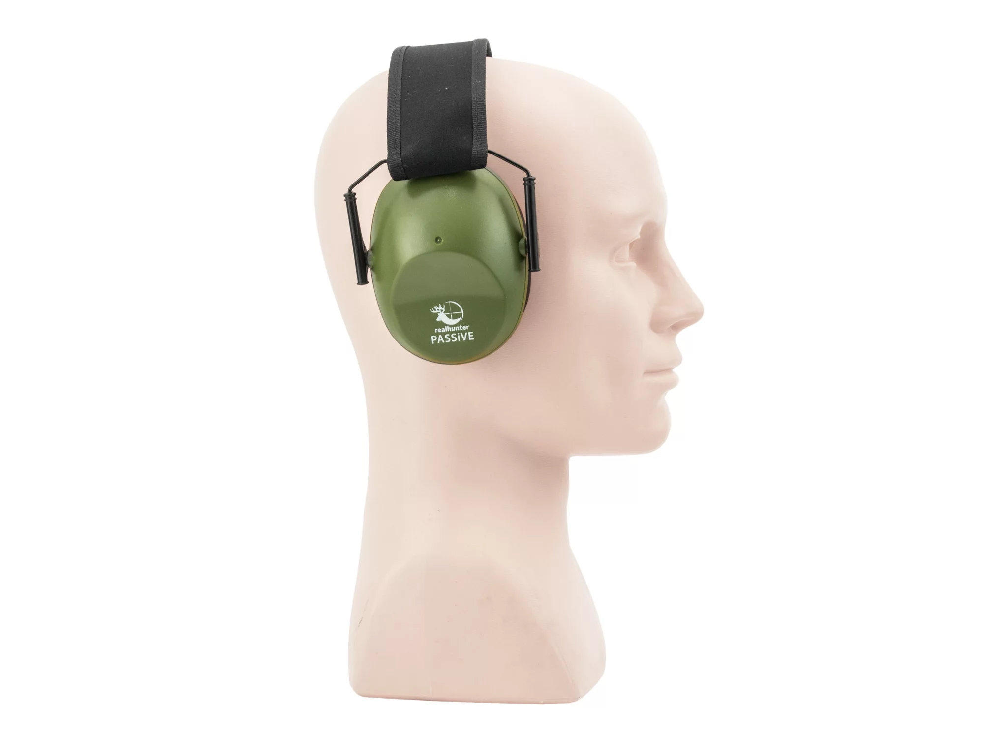 Słuchawki RealHunter Passive oliwkowe (LE-701B olive) - widok 6