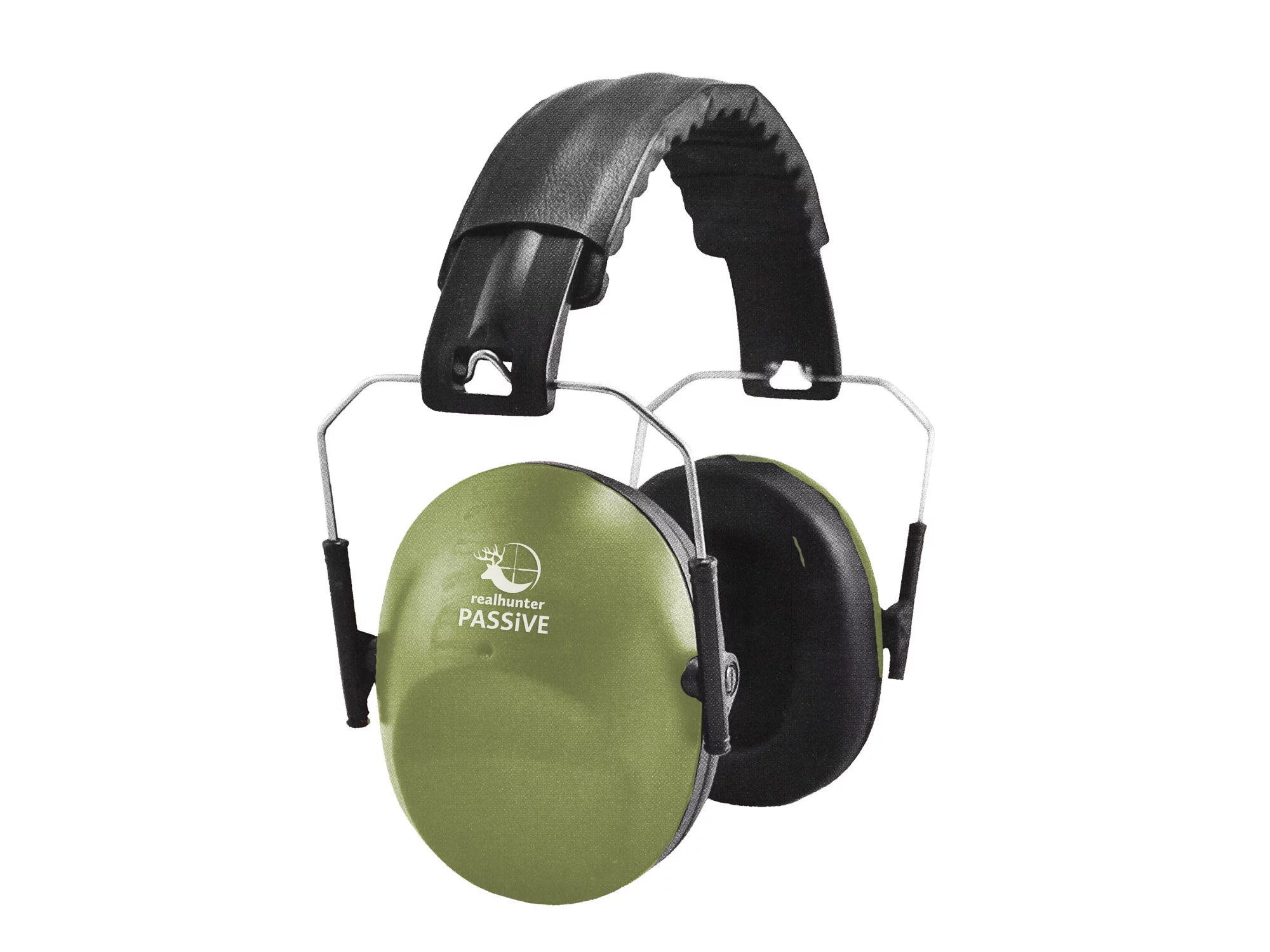Słuchawki RealHunter Passive oliwkowe (LE-701B olive) - widok 2