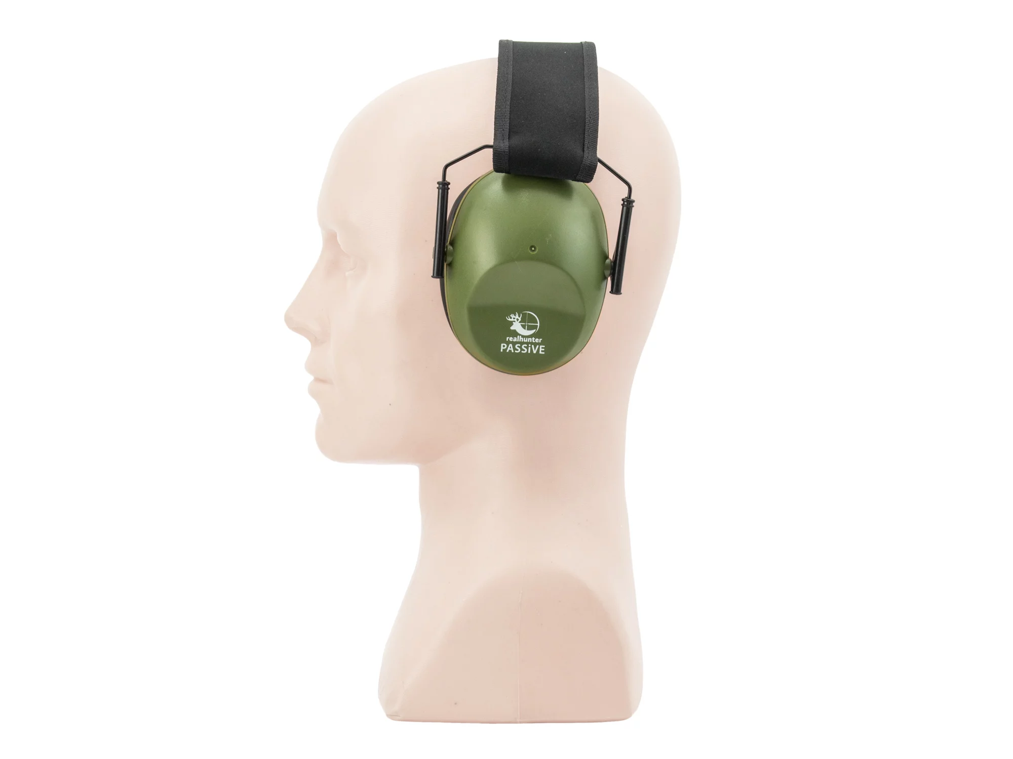 Słuchawki RealHunter Passive oliwkowe (LE-701B olive) - widok 5