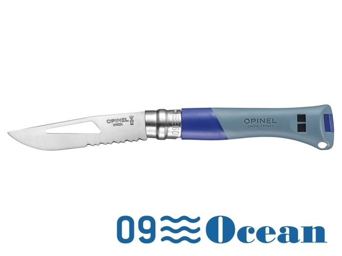 Nóż Opinel Inox No.09 Ocean Blue - 003261