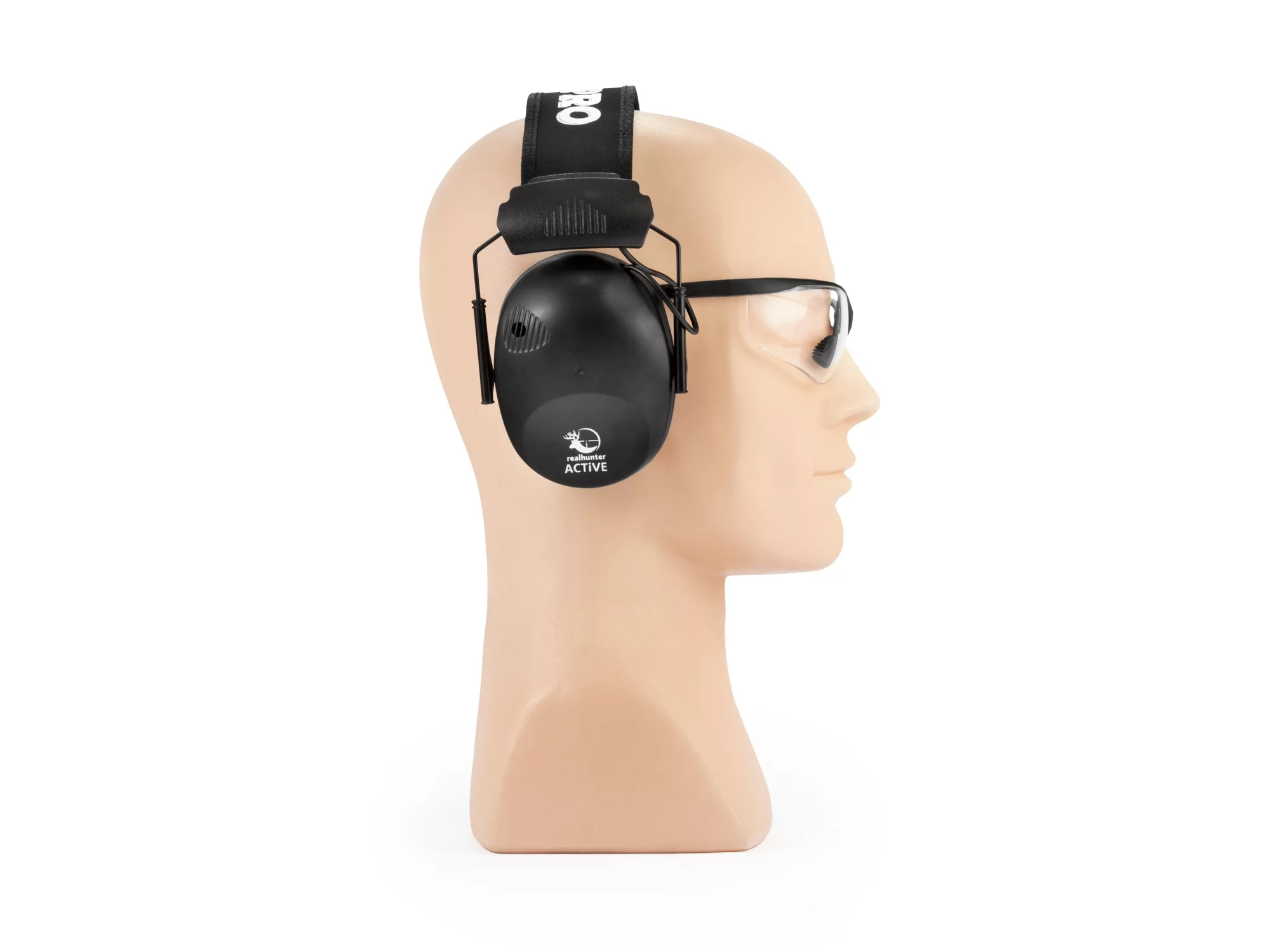 Słuchawki RealHunter Active PRO czarne + okulary (LE-401B+LG3048 black) - widok 8