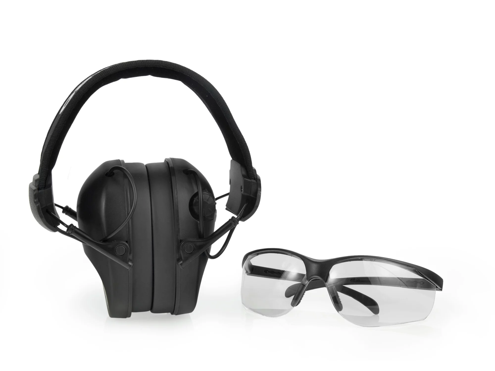 Słuchawki RealHunter Active PRO czarne + okulary (LE-401B+LG3048 black) - widok 3