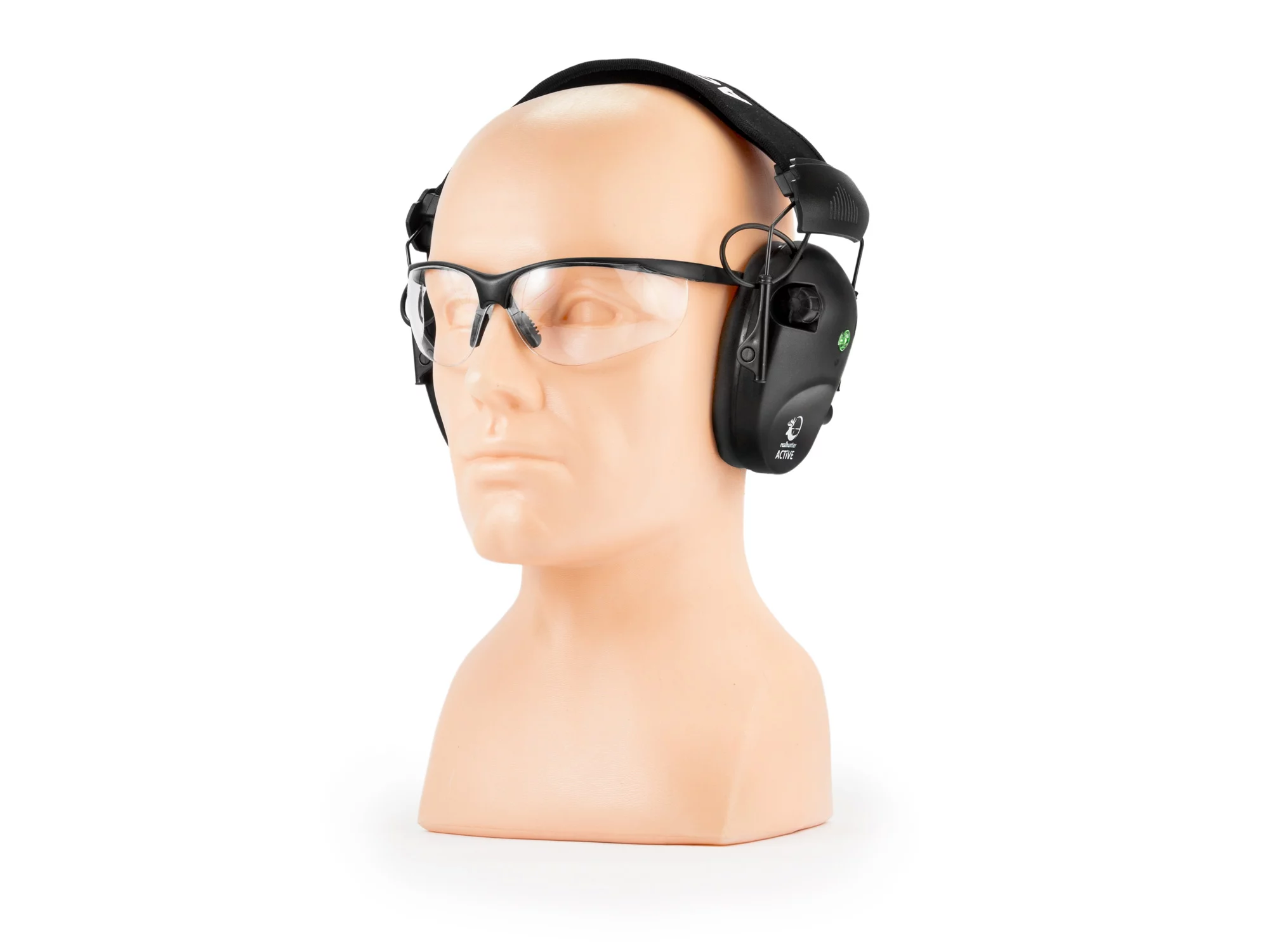 Słuchawki RealHunter Active PRO czarne + okulary (LE-401B+LG3048 black) - widok 6