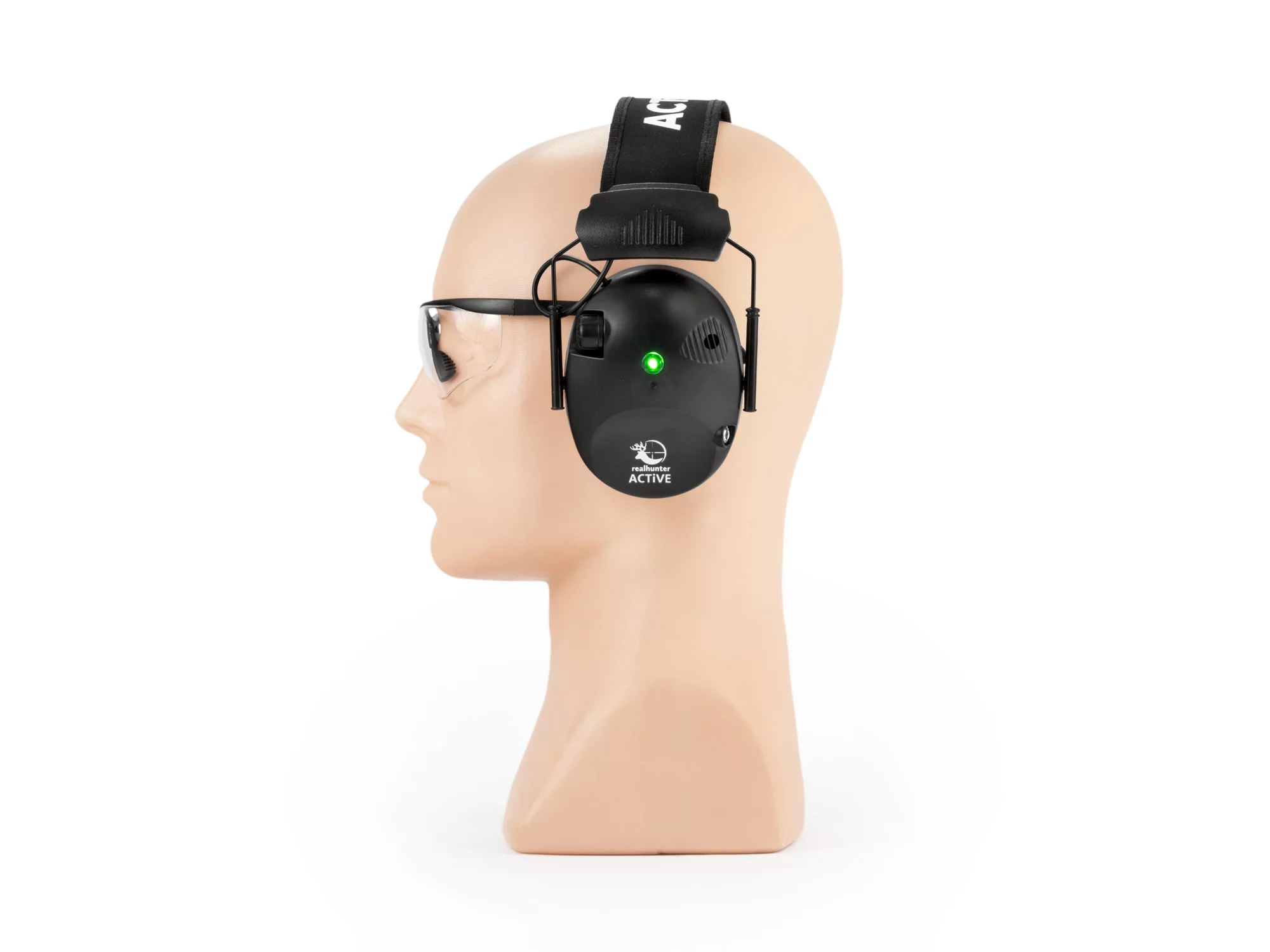 Słuchawki RealHunter Active PRO czarne + okulary (LE-401B+LG3048 black) - widok 7