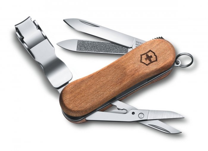 Scyzoryk Victorinox Nail Clip Wood 580 0.6461.63
