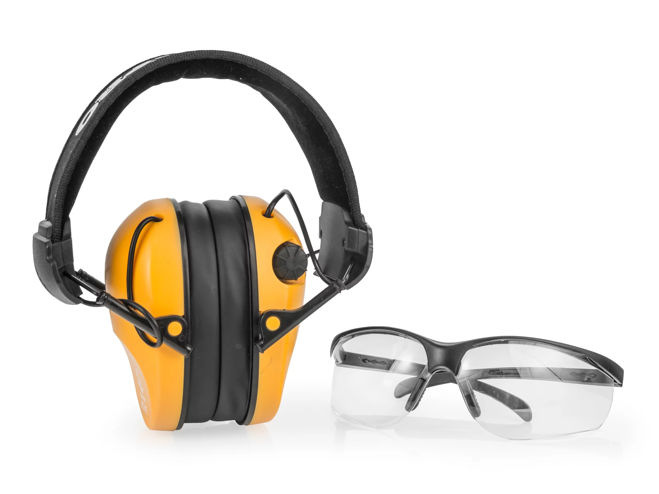 Słuchawki RealHunter Active PRO pomara. + okulary (LE-401B+LG3048 orang) - widok 2
