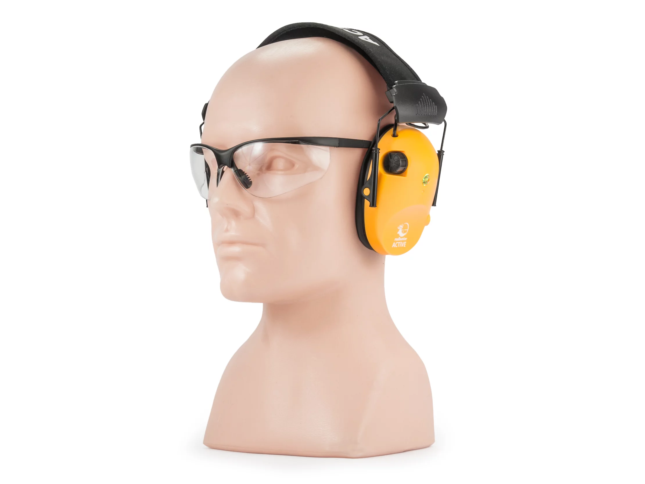 Słuchawki RealHunter Active PRO pomara. + okulary (LE-401B+LG3048 orang) - widok 3