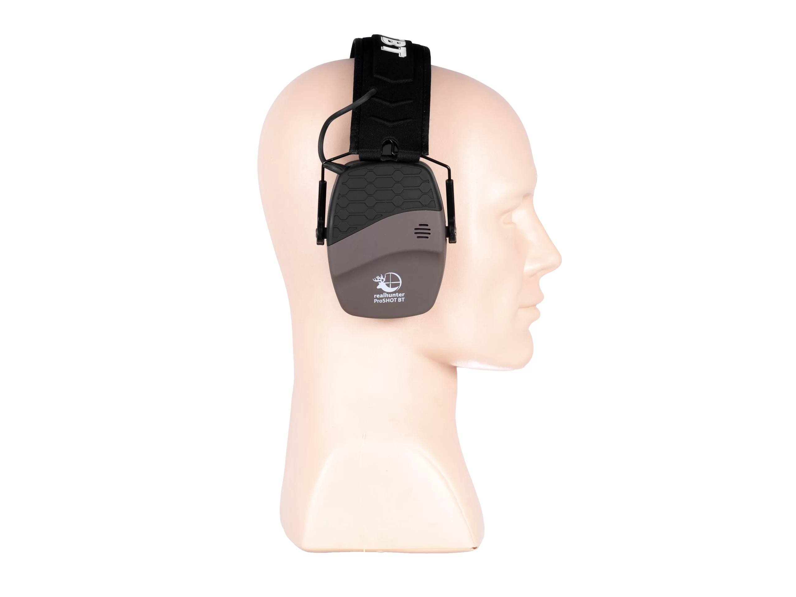 Słuchawki RealHunter Active ProSHOT BT brązowe (EM030 brown / tan) - widok 7
