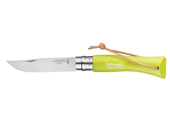Opinel Nóż Colorama 07 Anise rzemień 002207