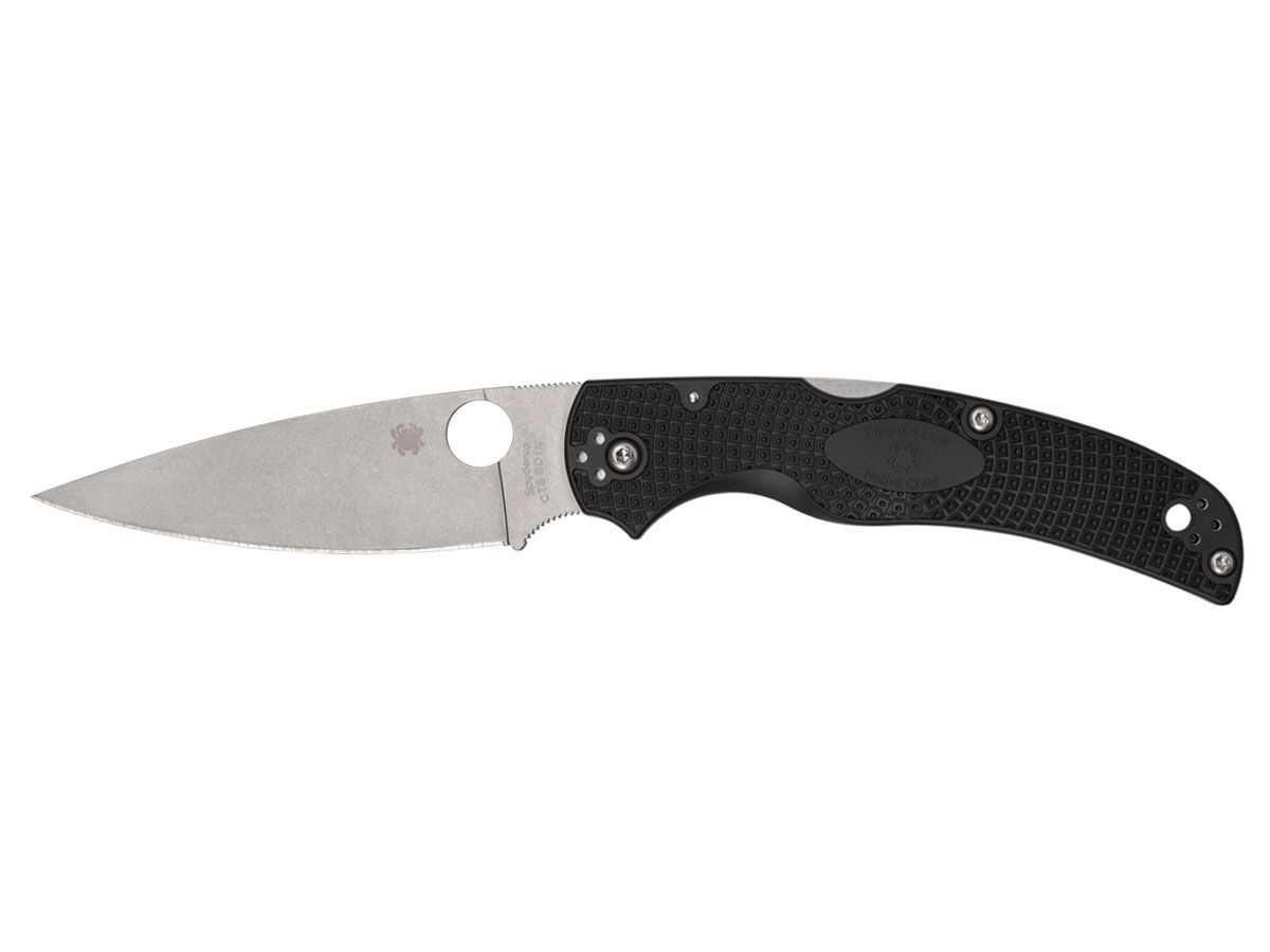 Spyderco Native Chief FRN Black Plain C244PBK Nóż składany 23 cm