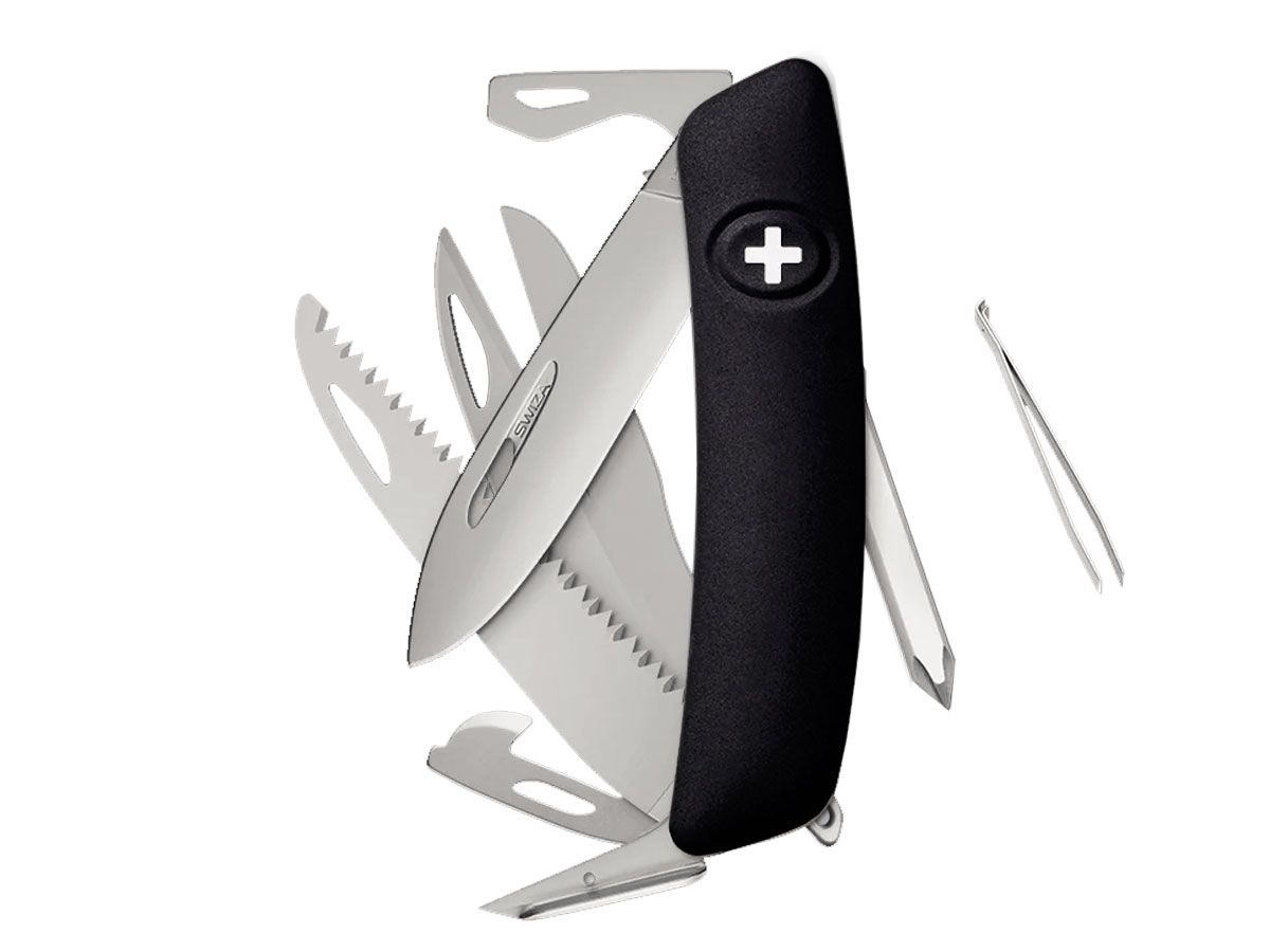 Swiza D10R AM SAW & SCISSORS Black (KNR.0146.1010)
