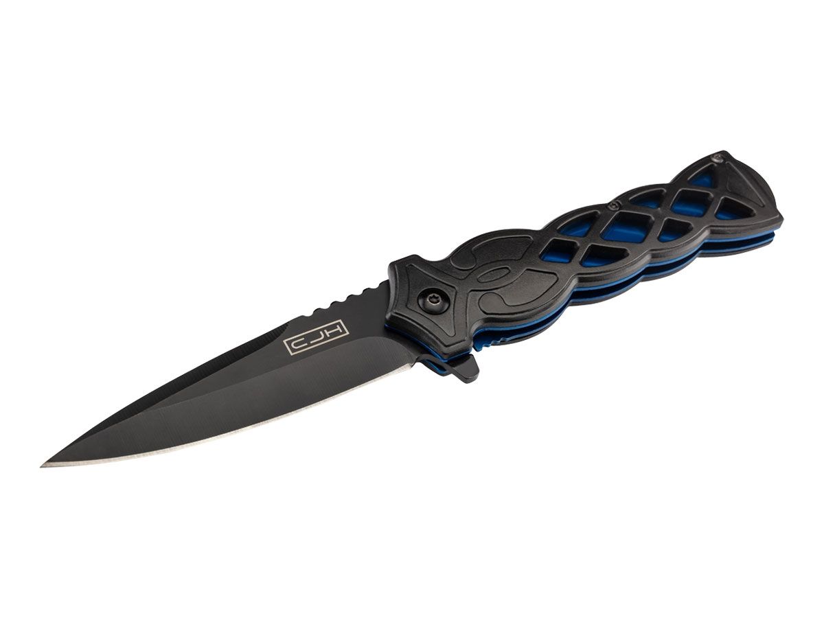 CJH Herbertz Folding Black/Blue 44008 Nóż składany 21,2 cm