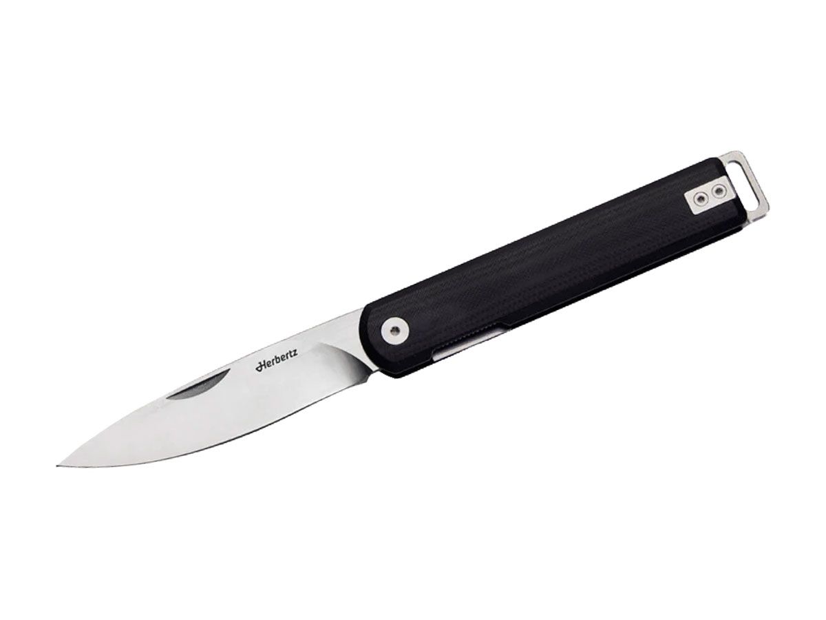 CJH Herbertz Folding Black G-10 10001080 Nóż składany stal D2 Steel 21,3 cm