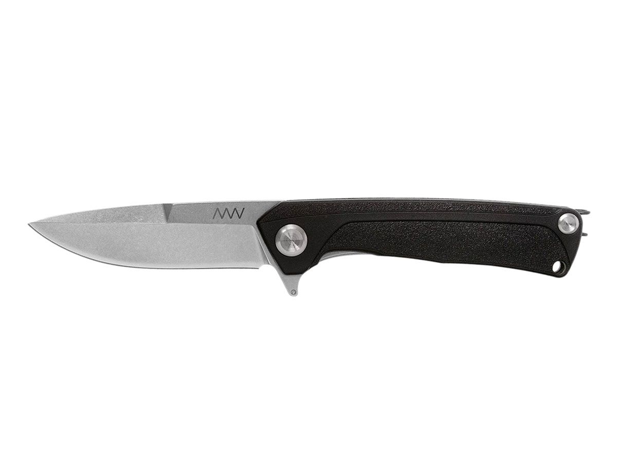 ANV Knives Z100 Stonewash GRN Black ANVZ100-047 Nóż składany