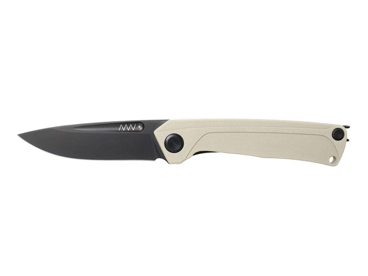 Anv Knives Z200 DLC Black G10 White ANVZ200-019 Nóż składany 20,5 cm