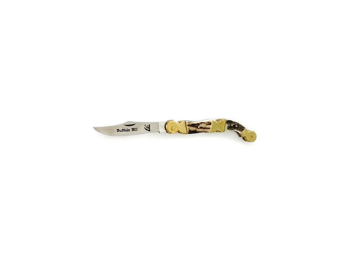 Miniatura rękojeść poroże "Zuava Bill" 15 cm Scyzoryk